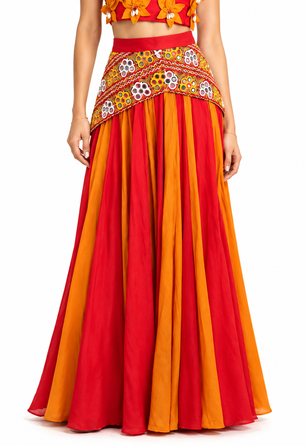 KESARIYA GUL LEHENGA